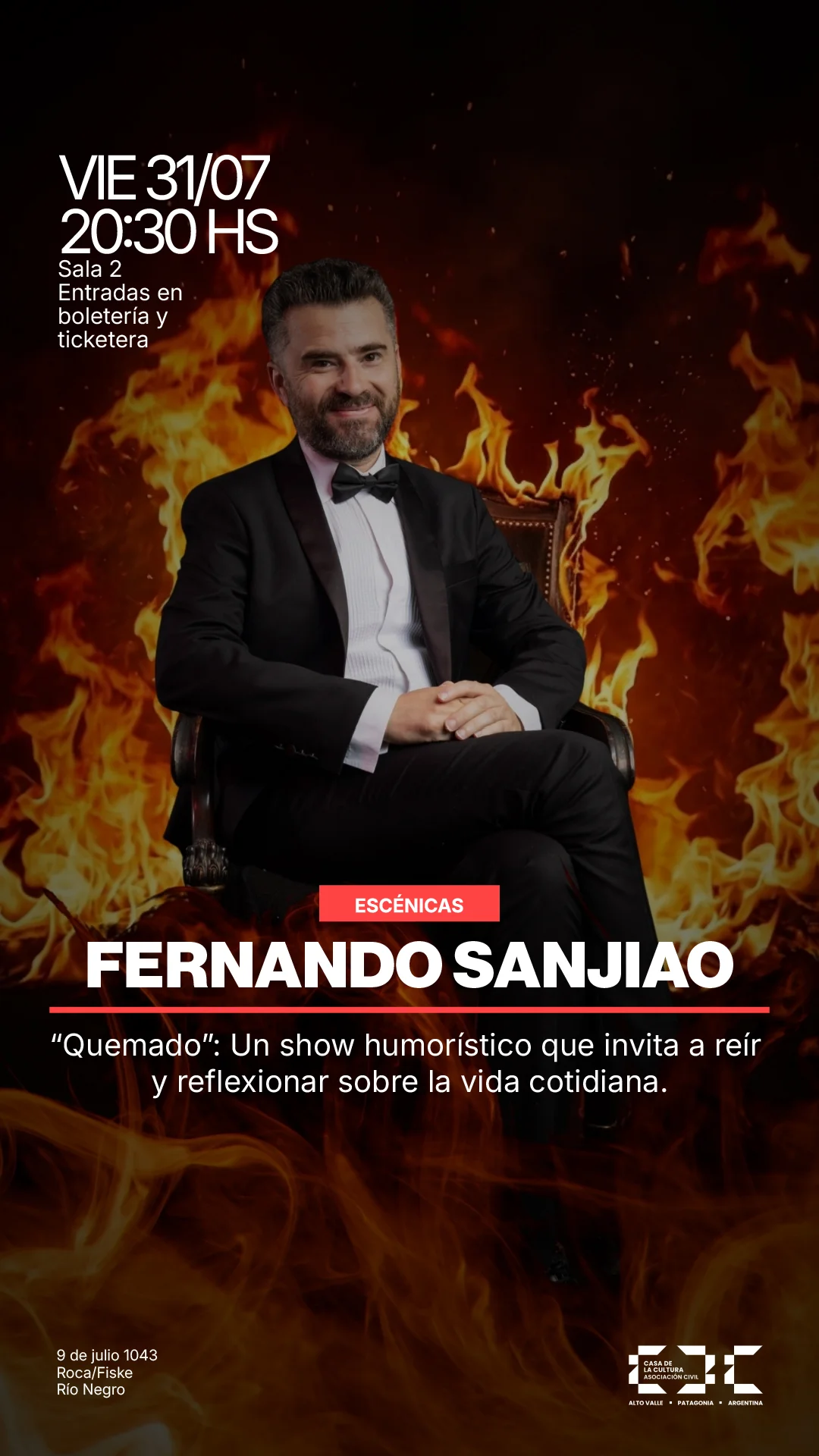 Fernando Sanjiao – Quemado