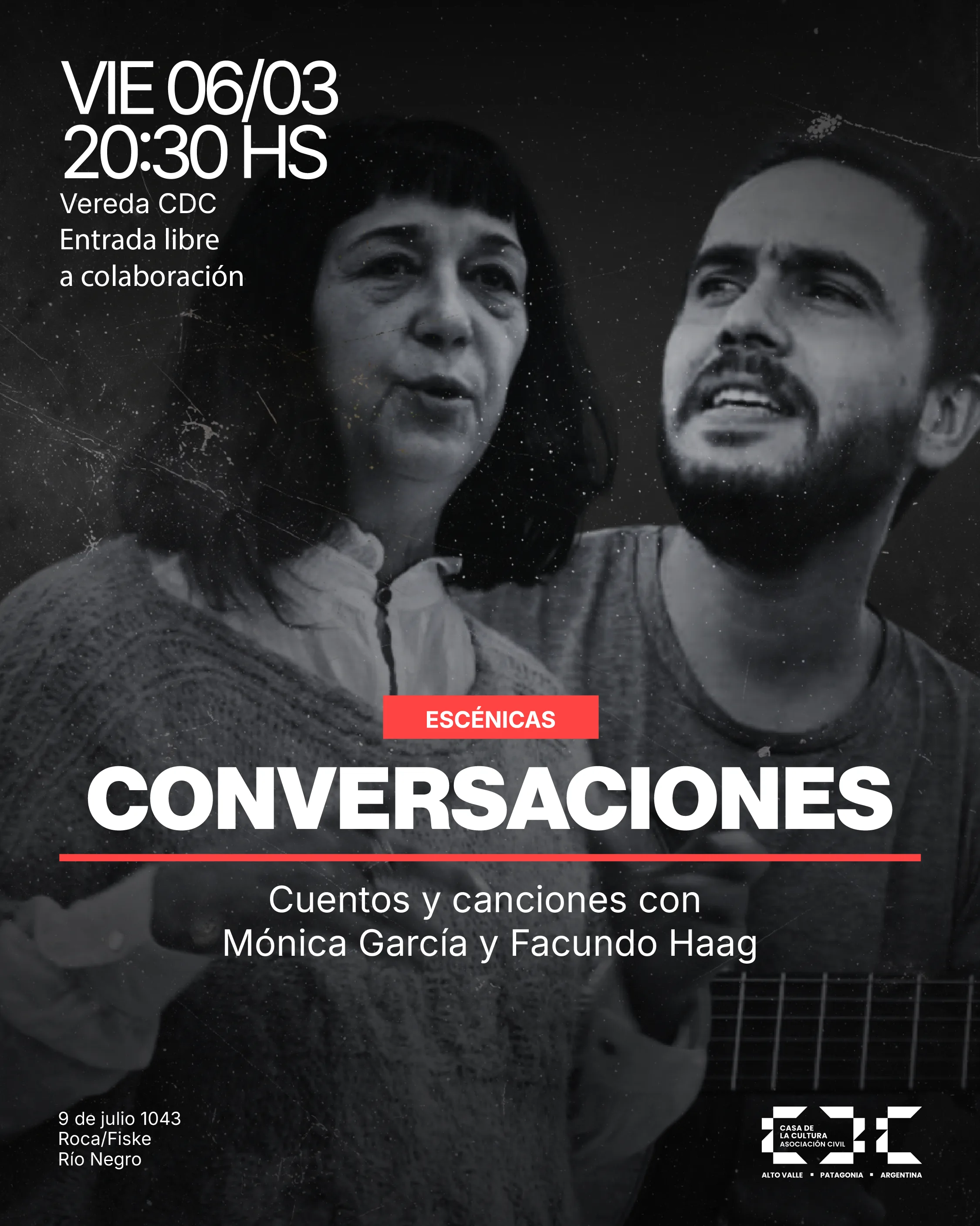 Conversaciones: Mónica García y Facundo Haag