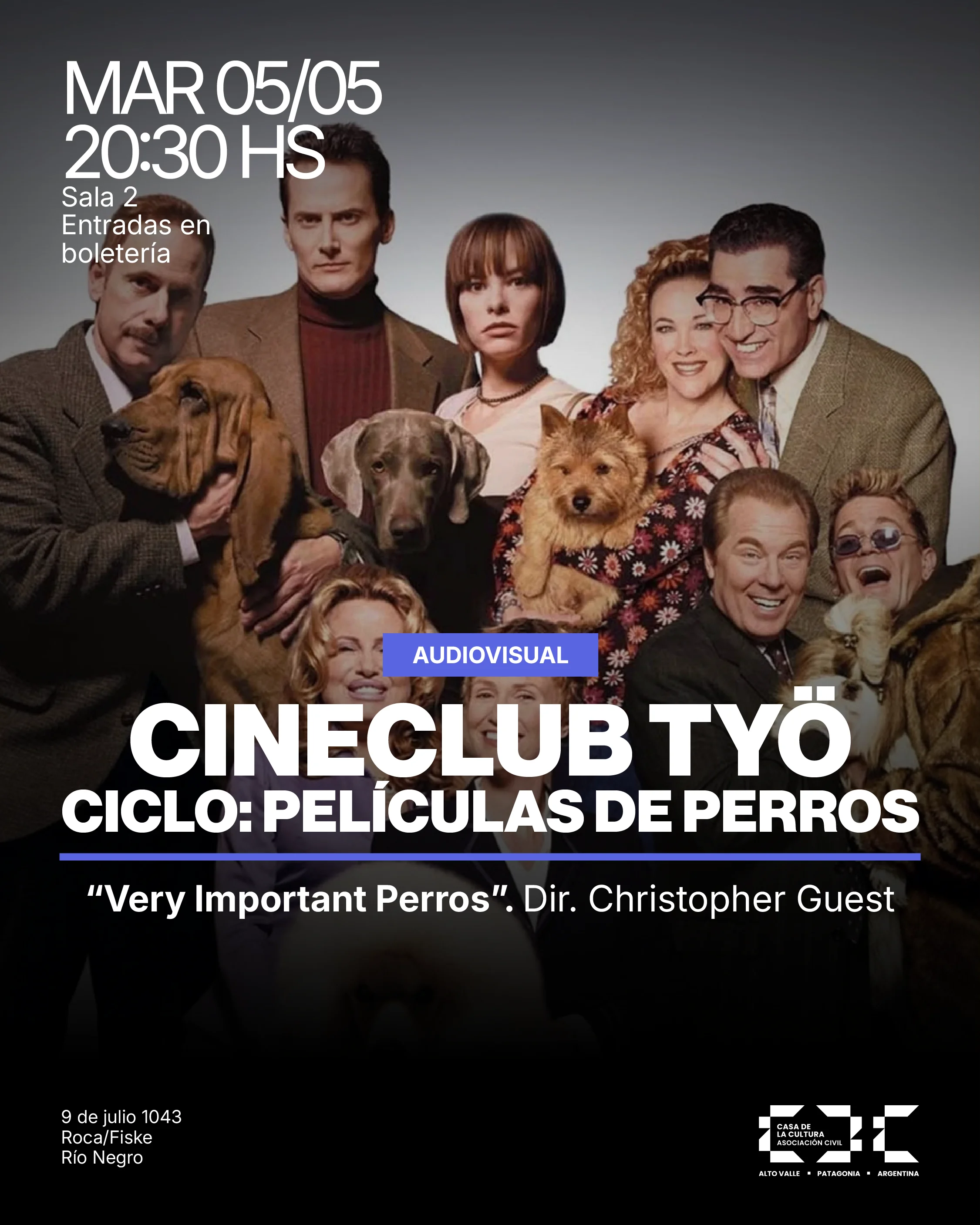 Cineclub TYÖ – “Very Important Perros”