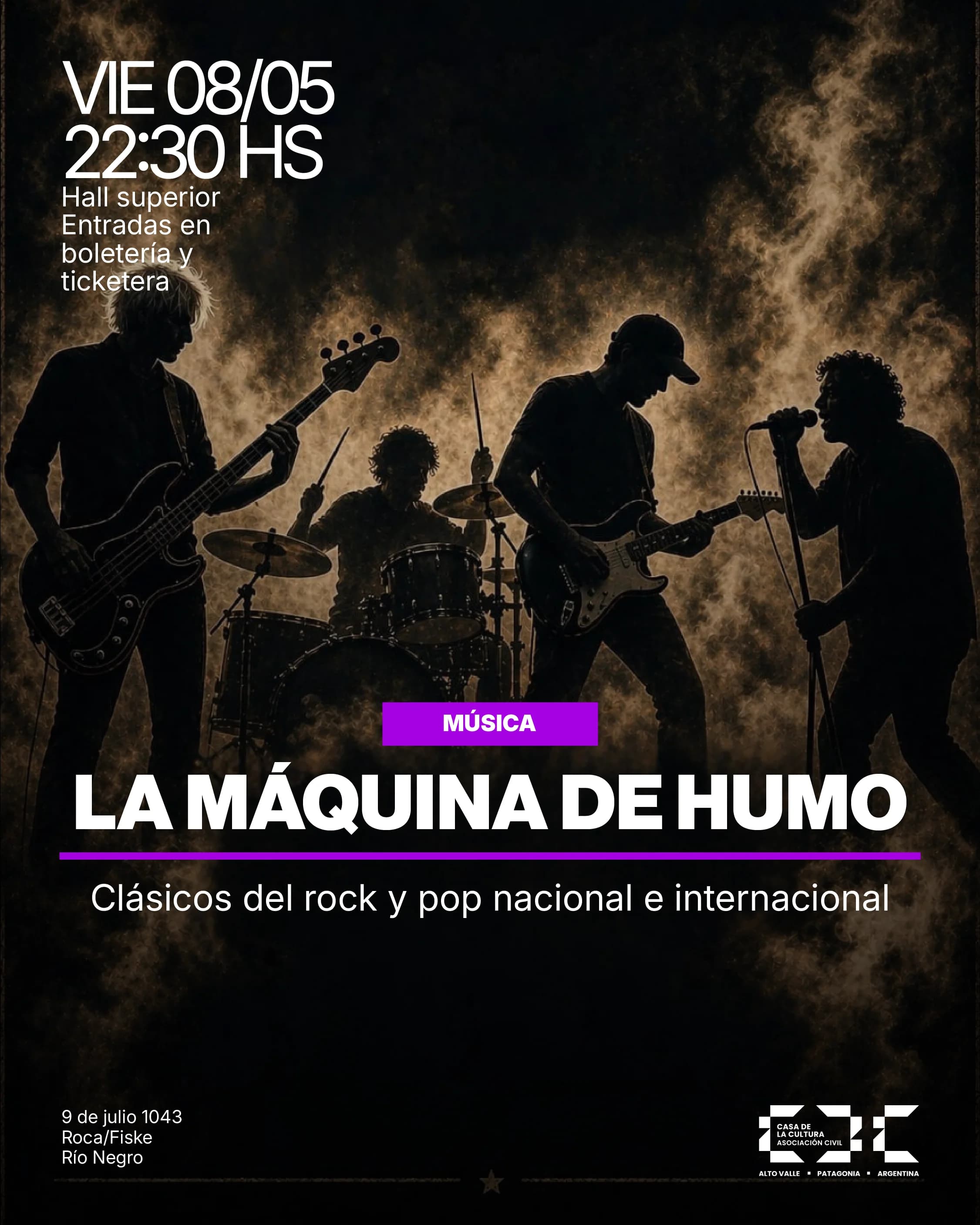 La máquina de hacer humo – La música que nos gusta