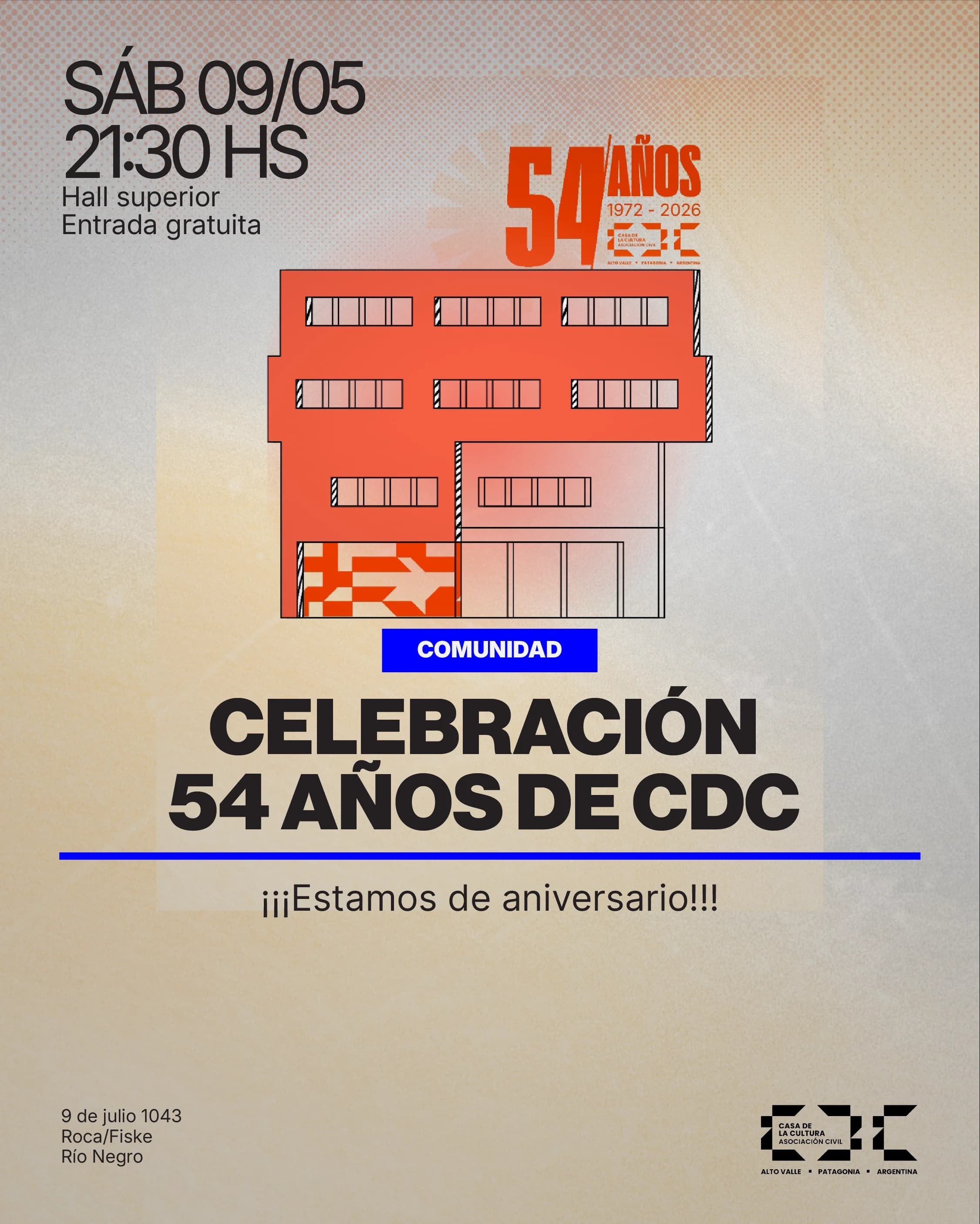 Celebración 54 Años de CDC
