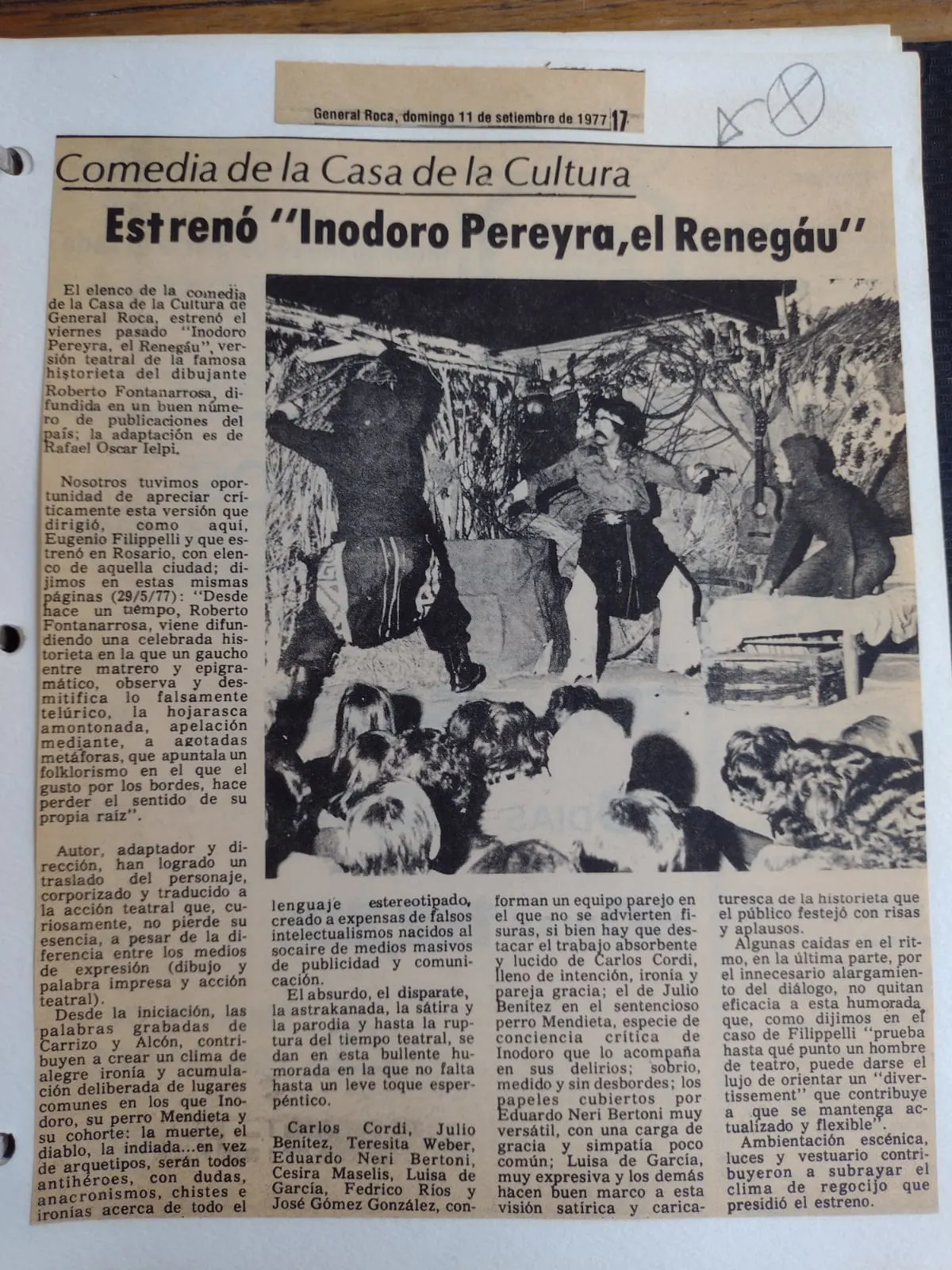 Archivo periodístico Casa de la Cultura