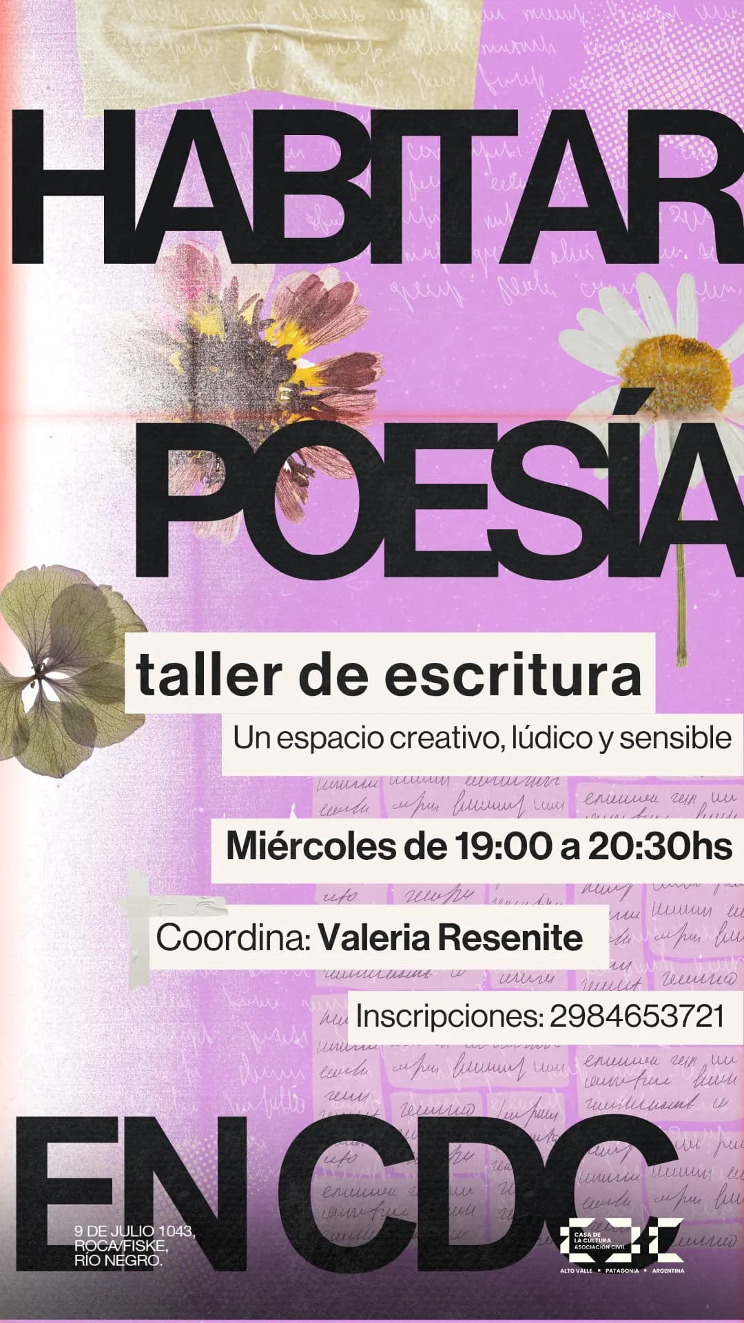Taller Habitar Poesía