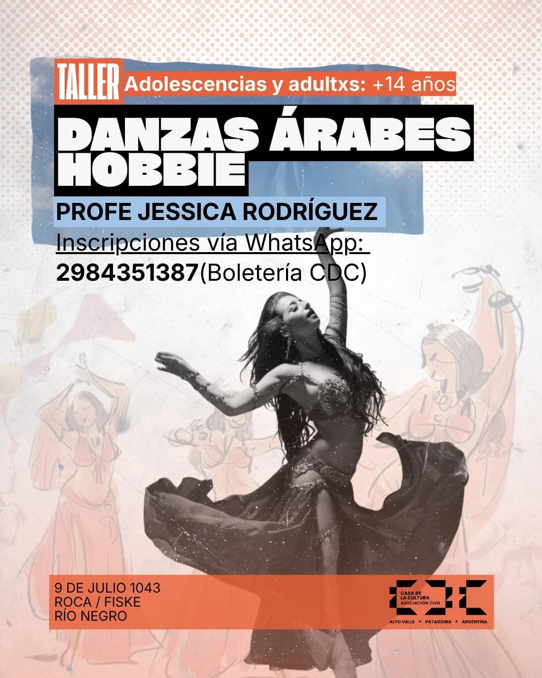 Danzas Árabes - Jóvenes y Adultxs