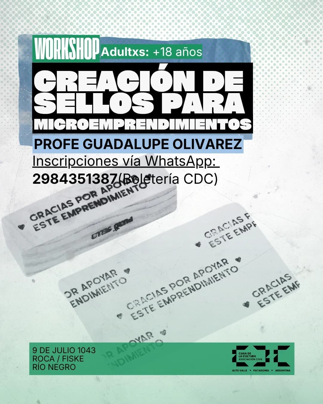 Workshop: Sellos para Emprendedores