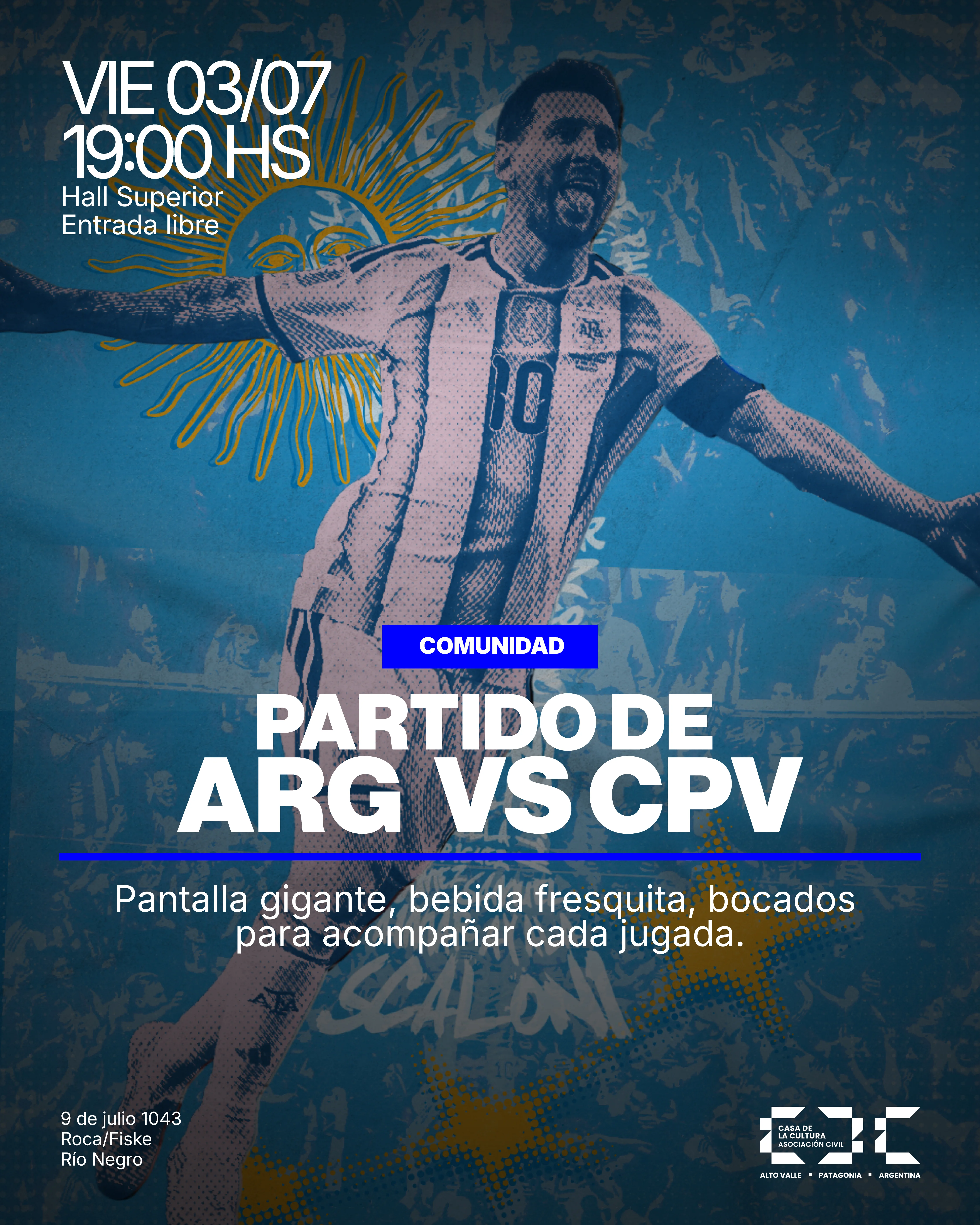 Partido de Argentina vs Cabo Verde
