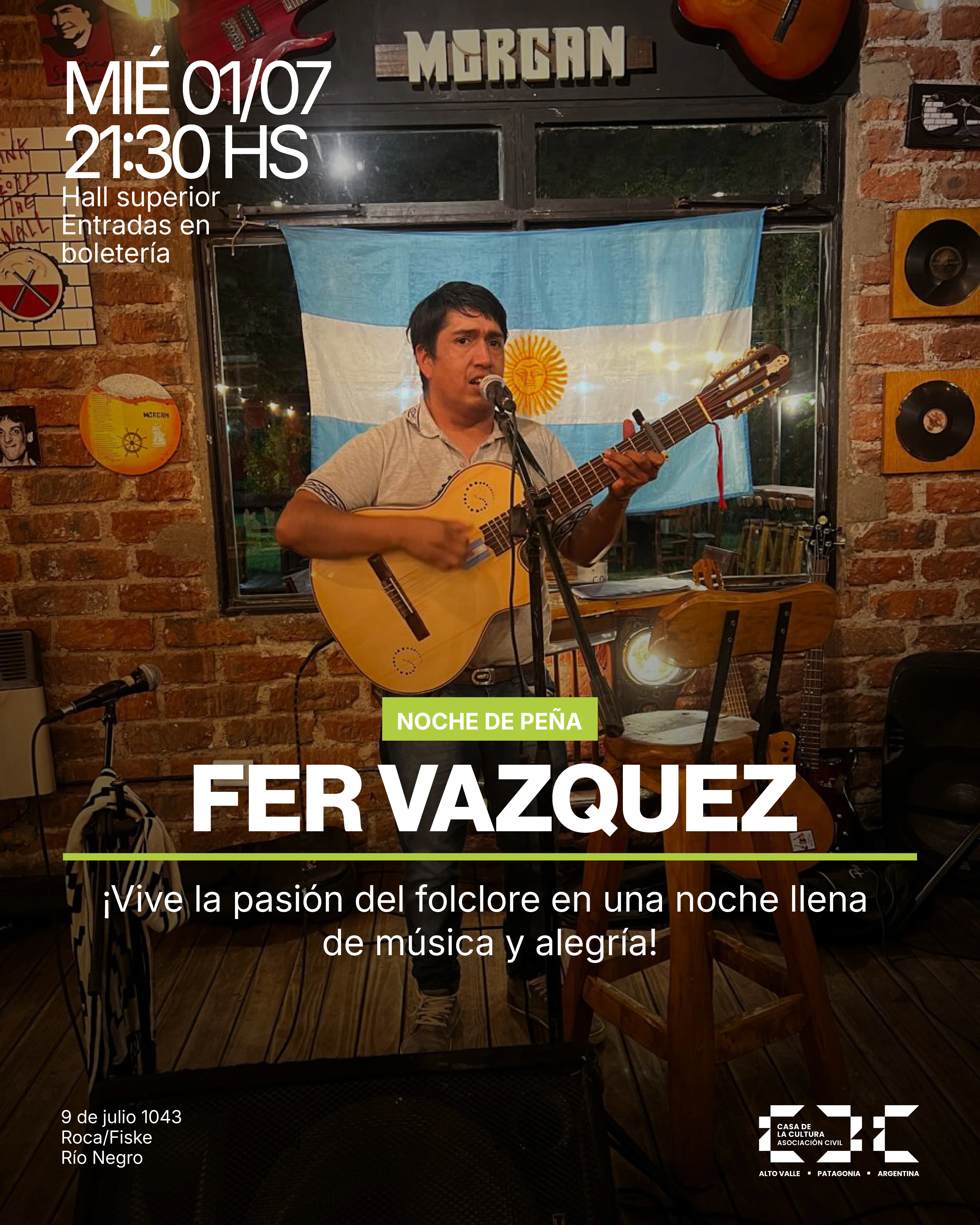 Ciclo de peñas CDC: Fer Vazquez