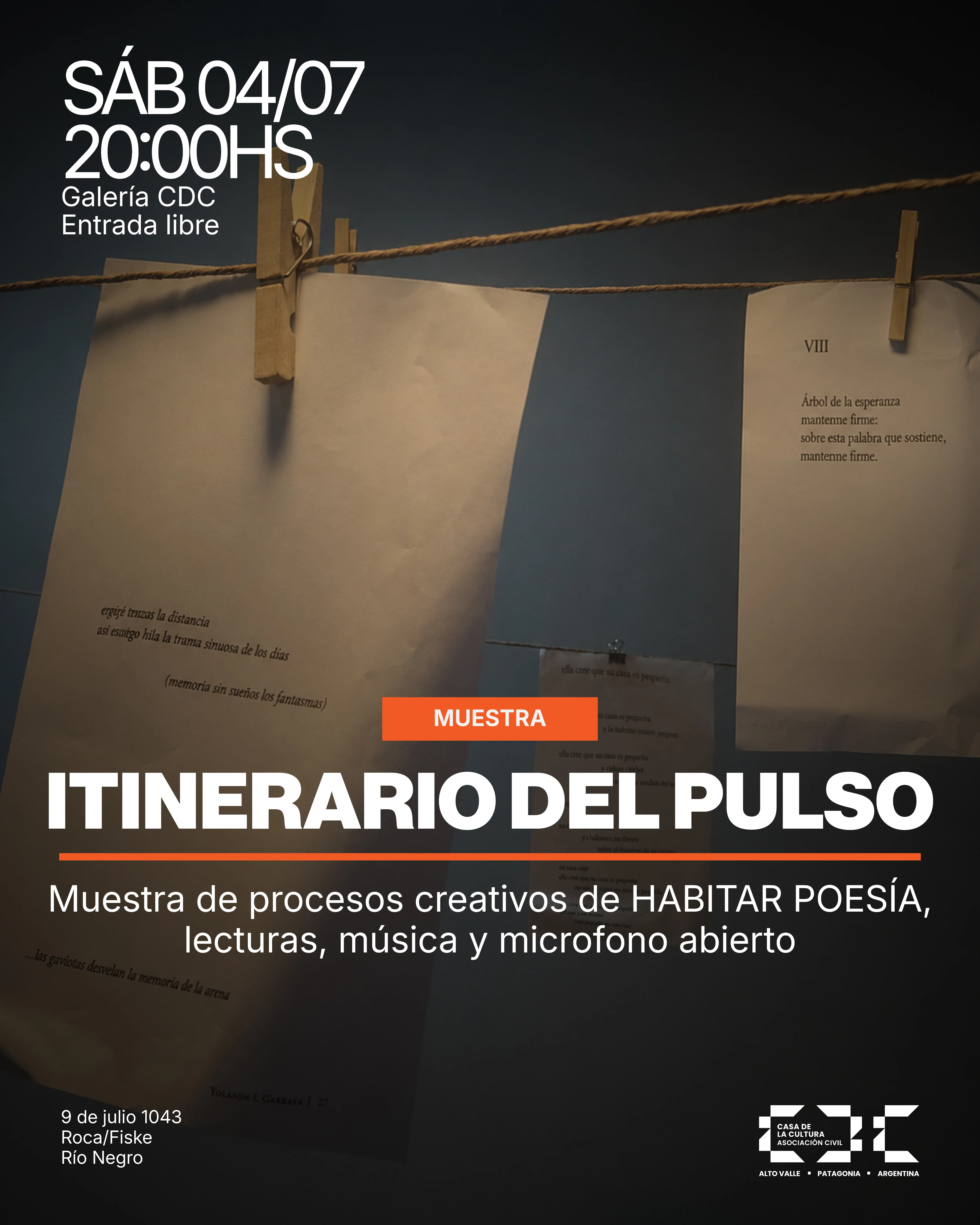 Itinerario del pulso – Poesía y Música