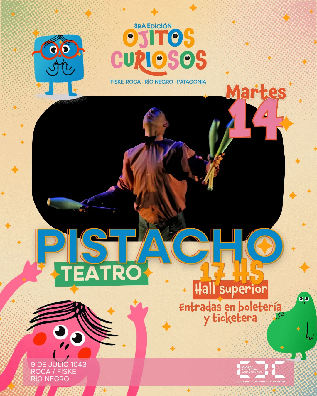 Pistacho en Viaje – Circo Teatro Clown