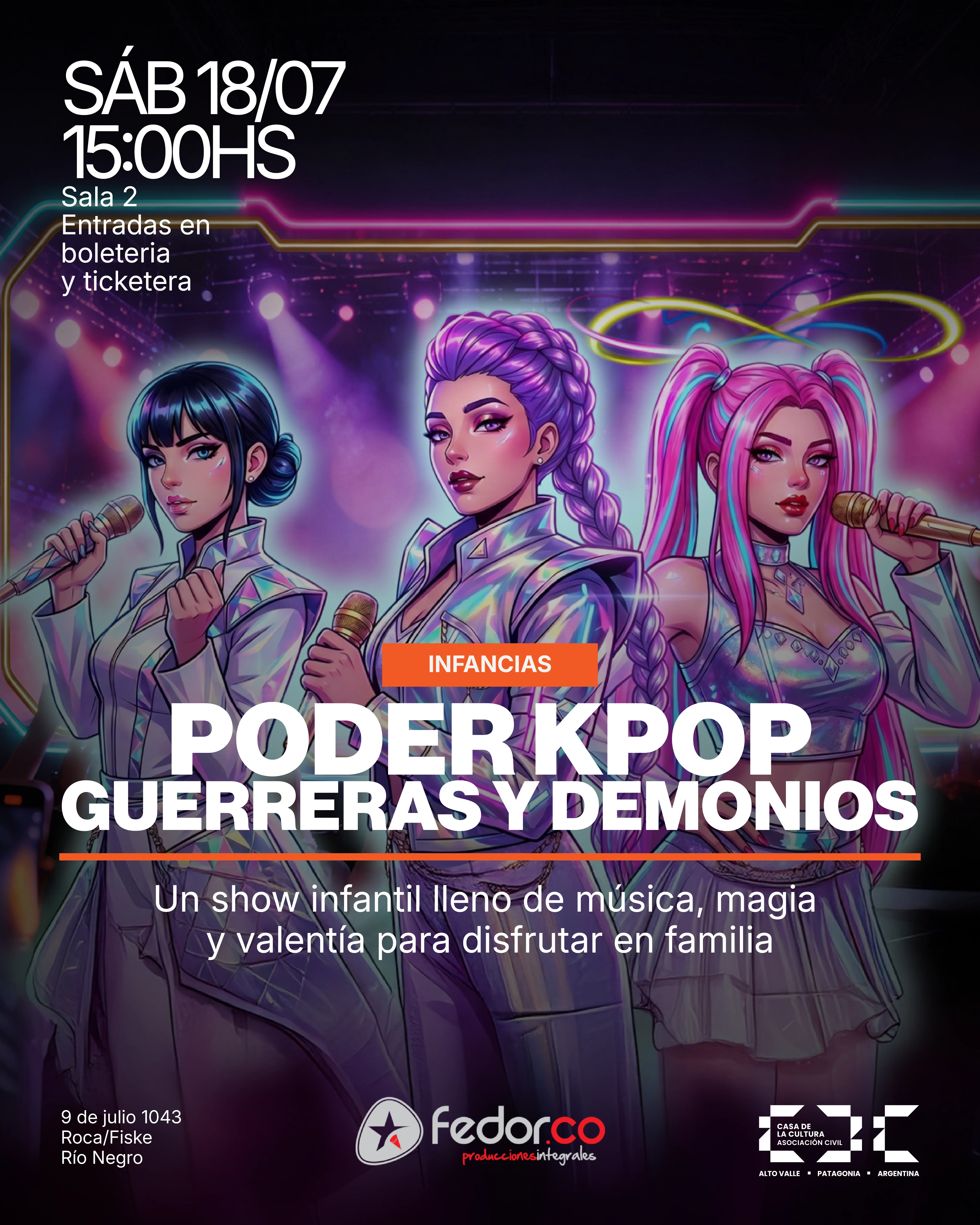 Poder K-Pop – Guerreras y Demonios