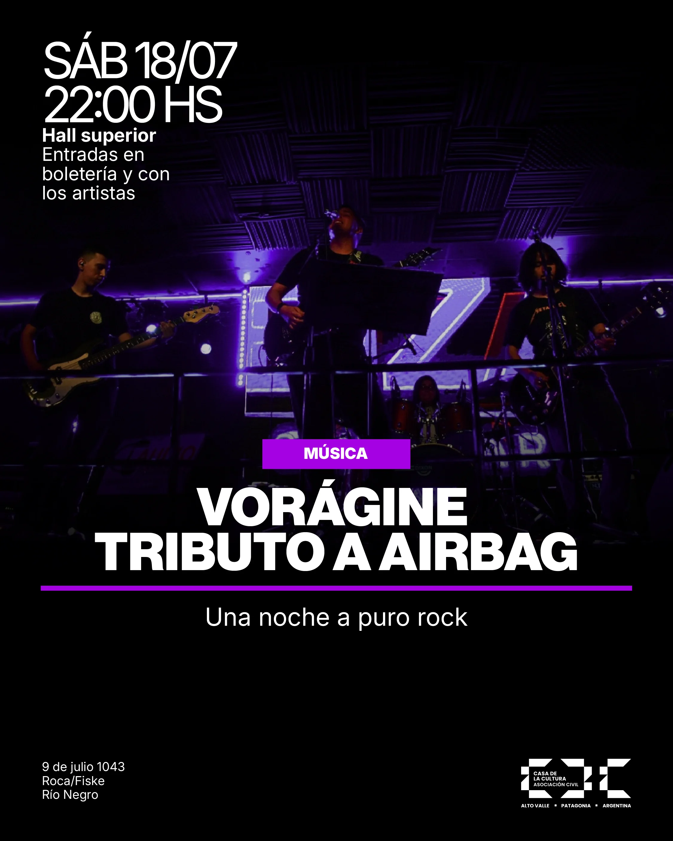Vorágine – Tributo a Airbag
