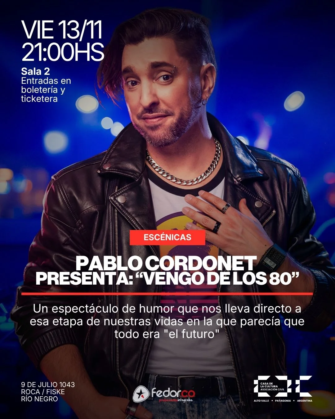 Vengo de los 80's – Pablo Cordonet