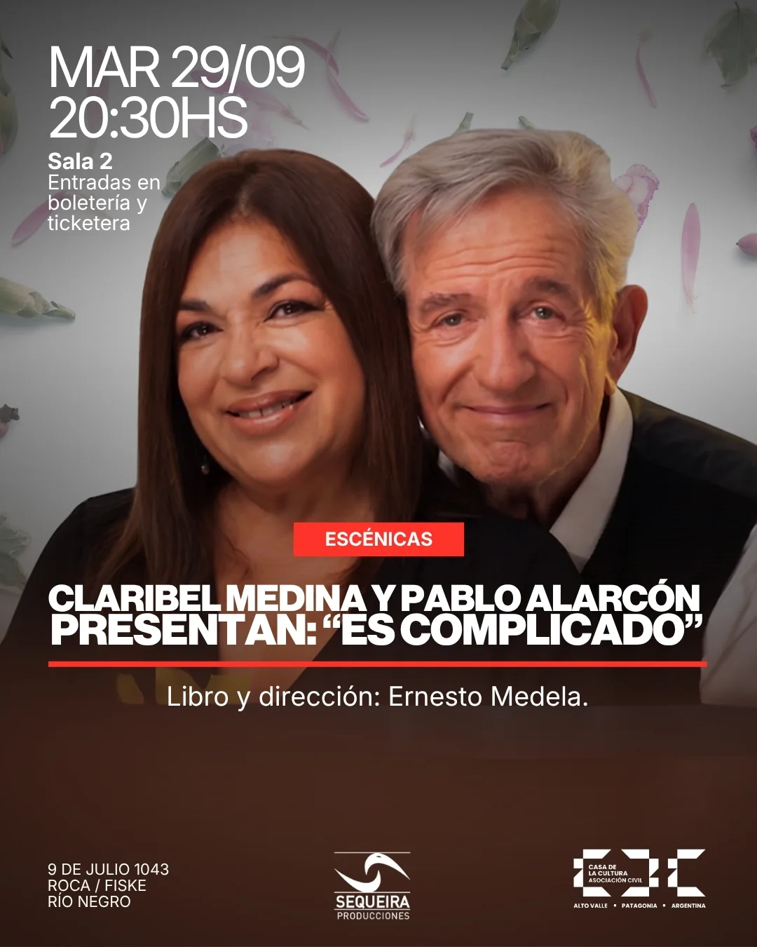 Es Complicado – Claribel Medina y Pablo Alarcón