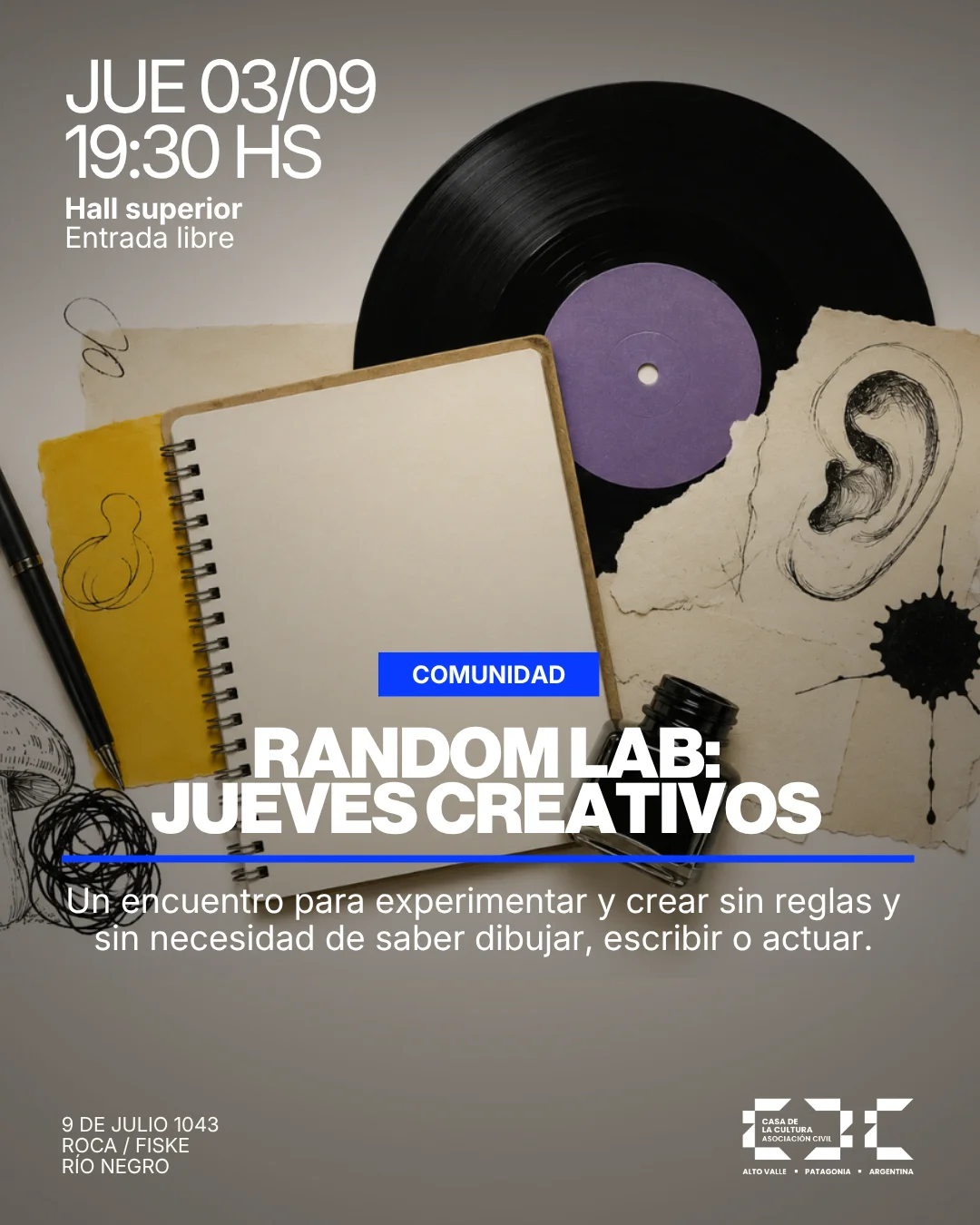 Random Lab: jueves creativo
