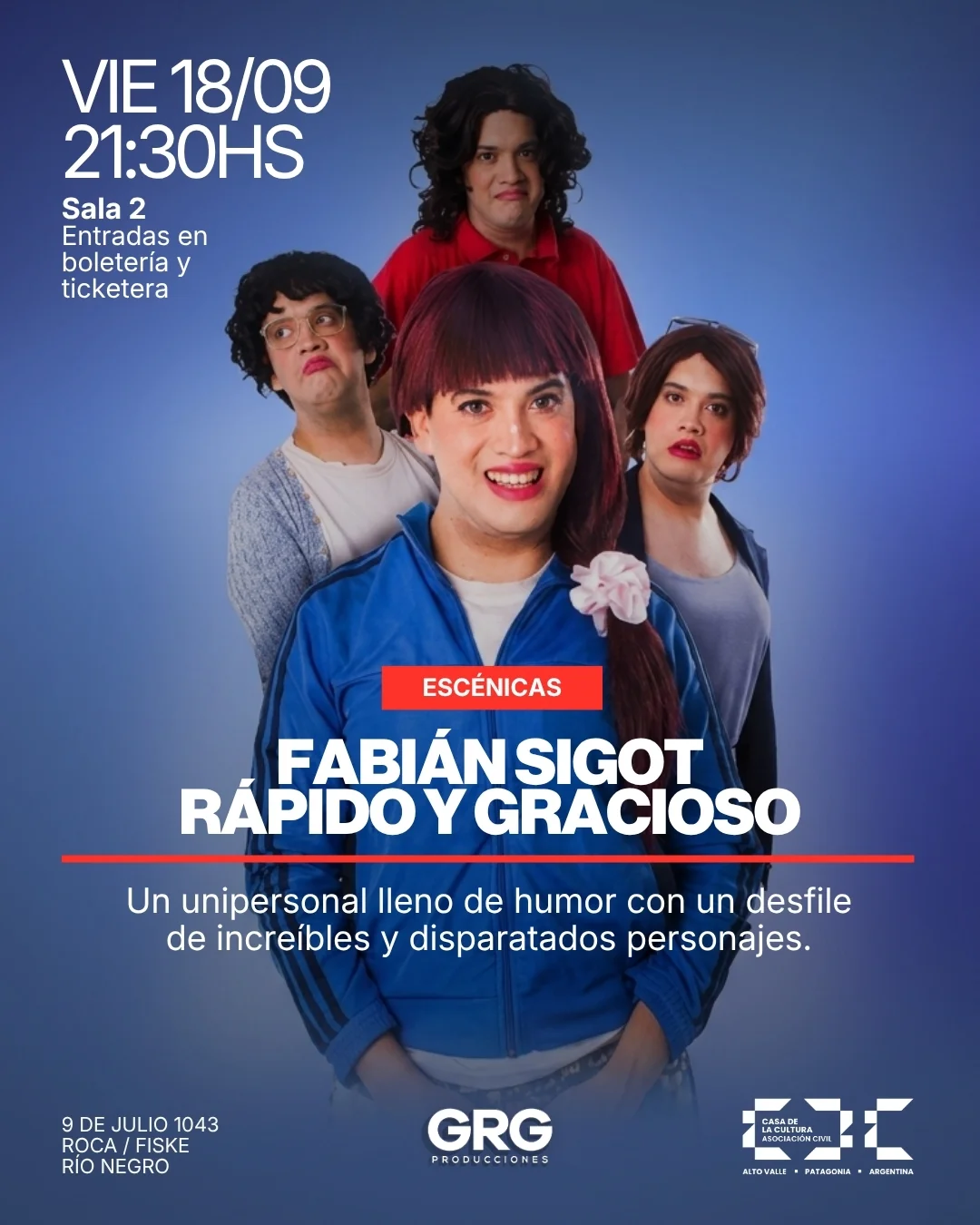 Rápido y Gracioso – Fabián Sigot