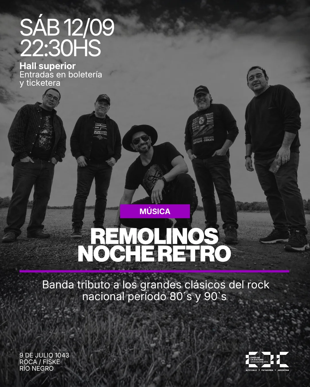Remolinos – Noche Retro