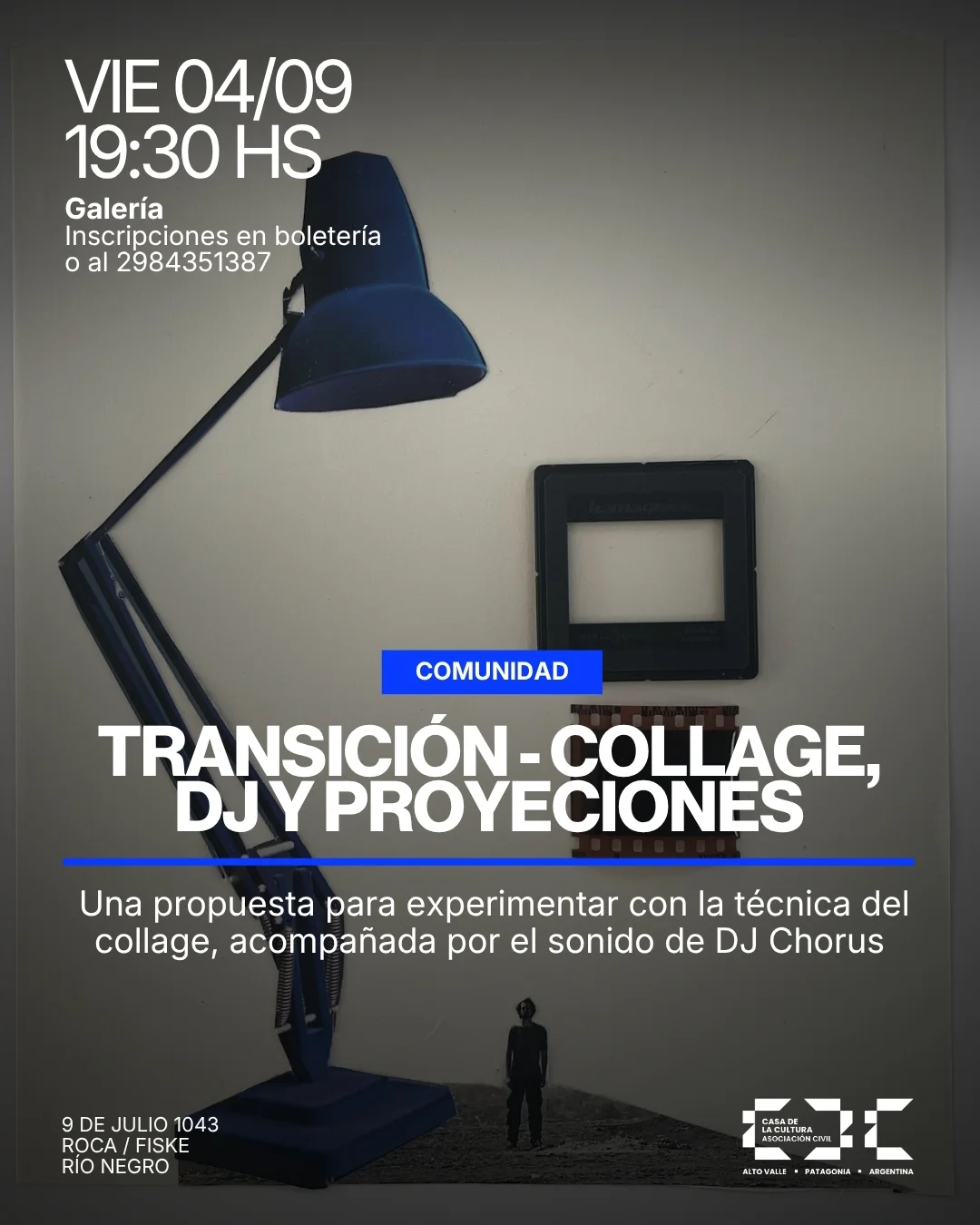 Transición: Collage, DJ y proyecciones