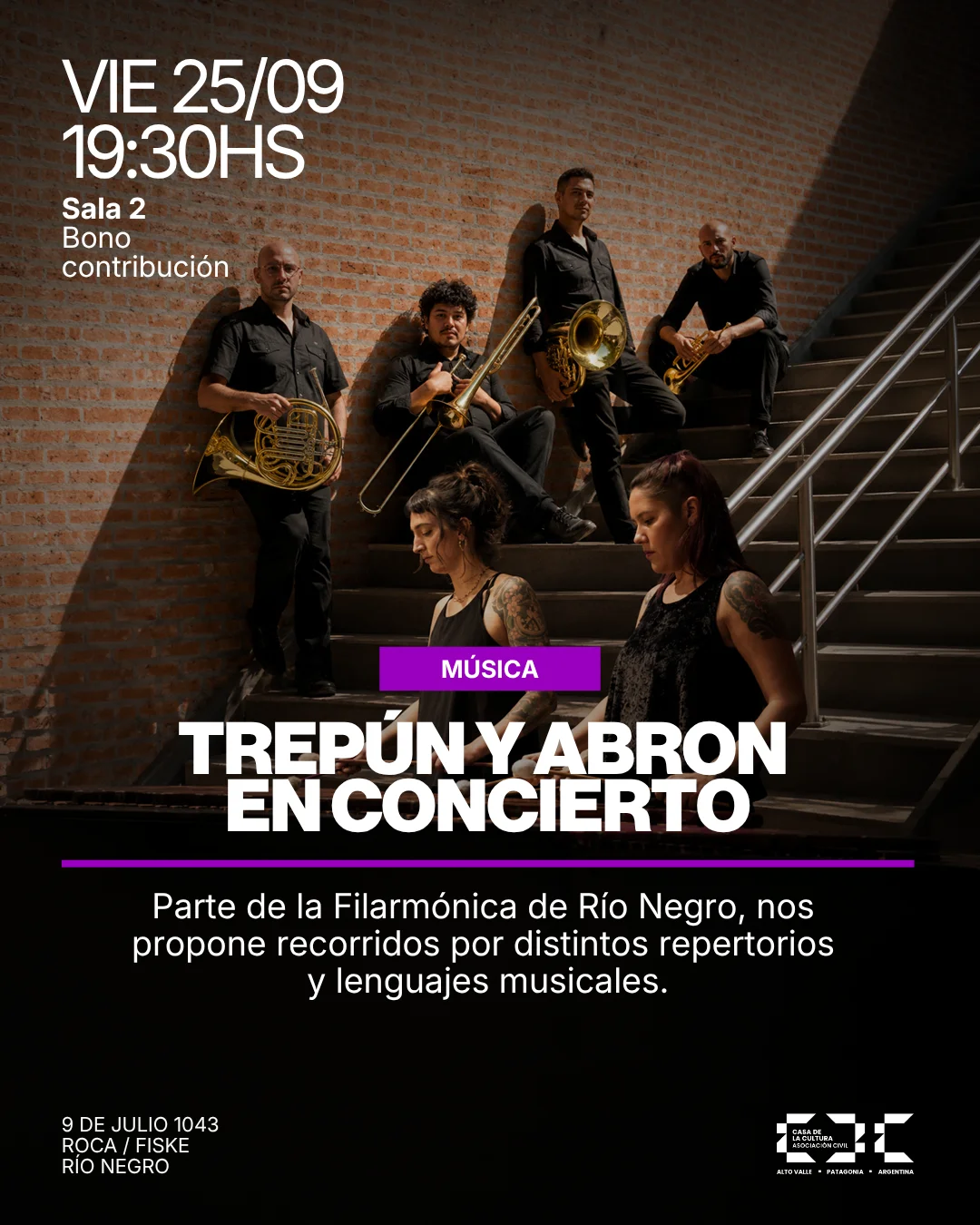 Trepún y Alto Bronce en concerto
