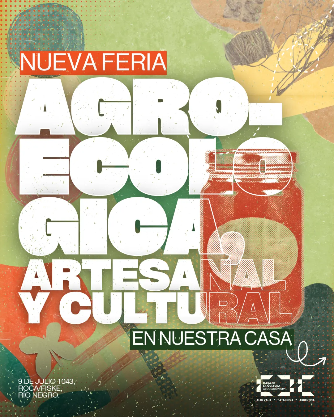 Feria Agro Cultural en Casa de la Cultura