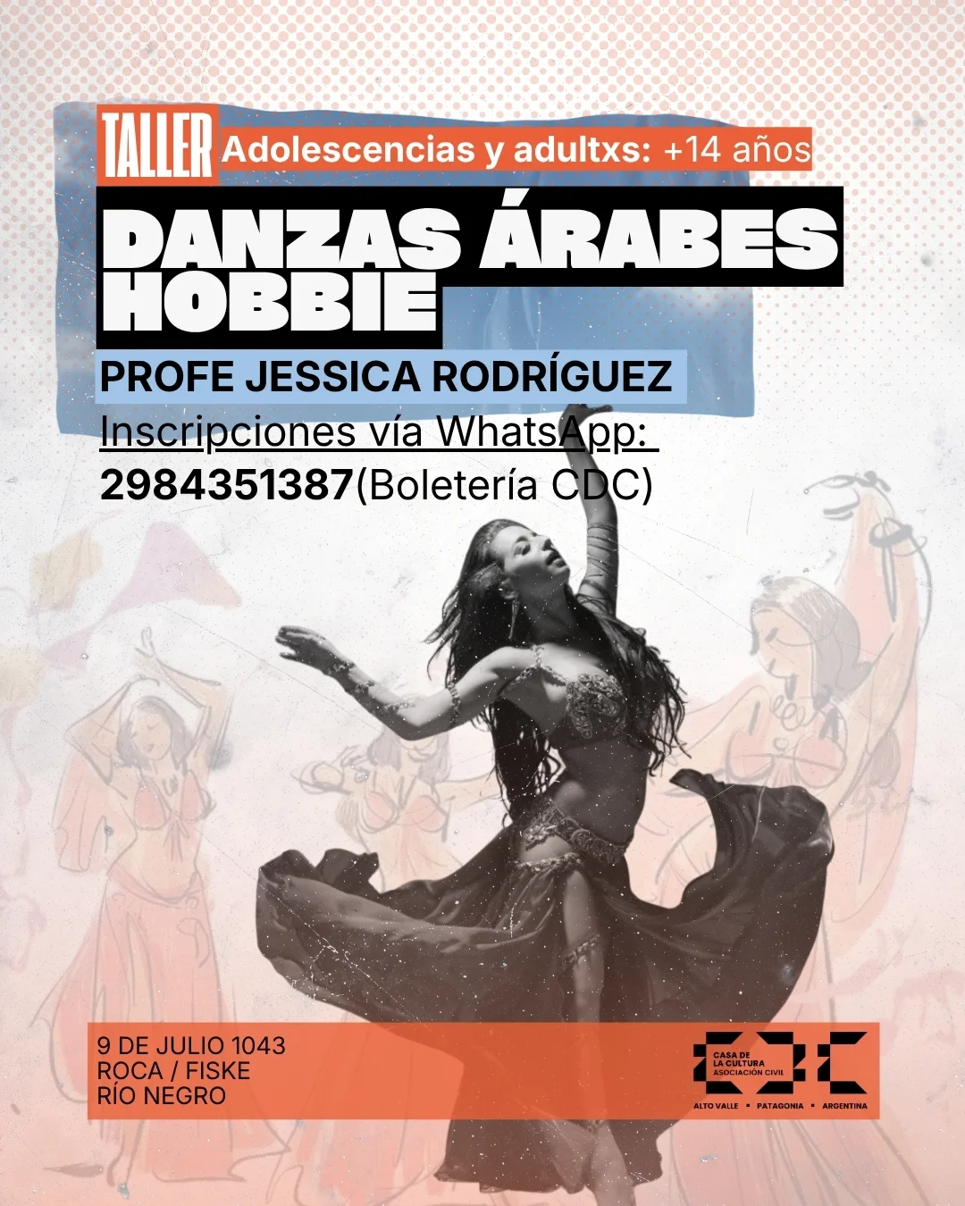 Danzas Árabes - Jóvenes y Adultxs
